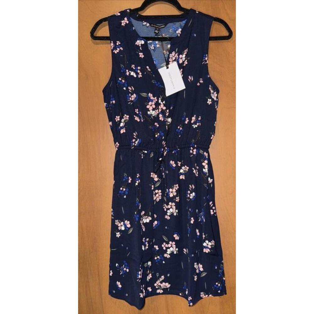 New! 41 Hawthorn Claira Floral Sleeveless Dress Size Small Office Fall Casual